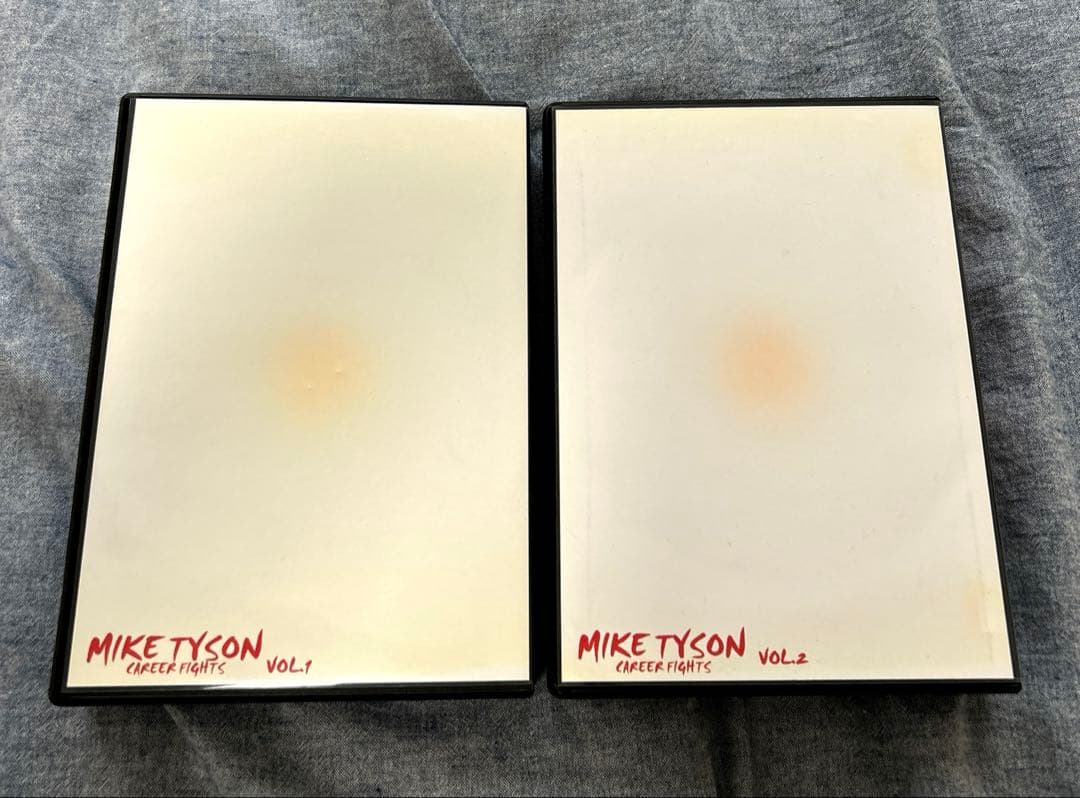 マイクタイソン DVD VOL.1&VOL.2 全56試合&アマ8試合