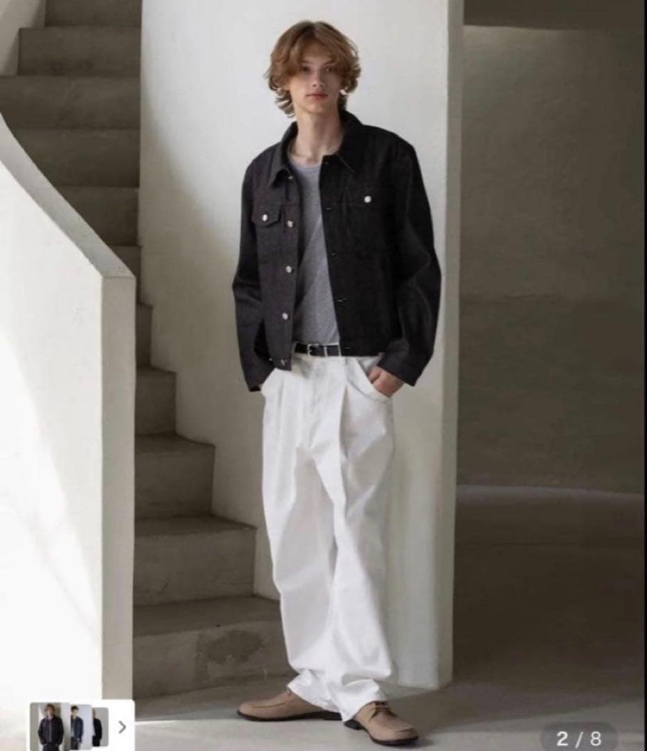 【短丈】DECOROSO Knox Denim TruckerJacket 01