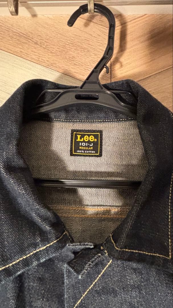 Lee 101jデニムジャケット 濃紺 現行