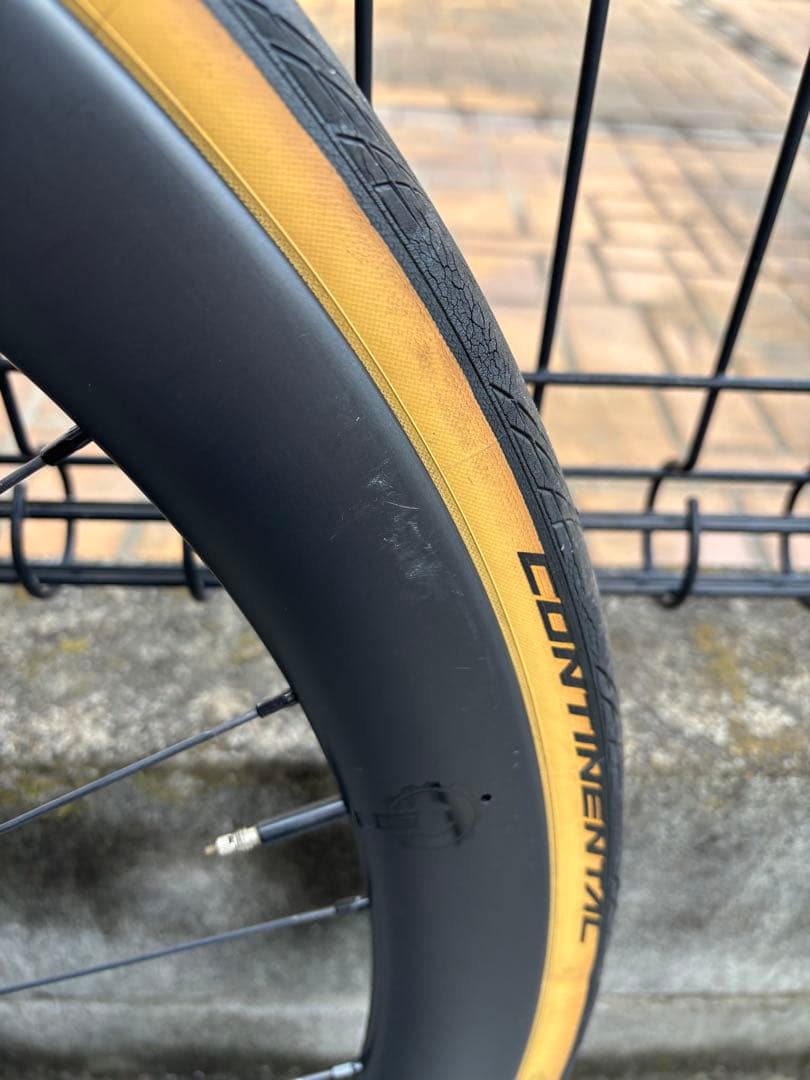 ELITE Wheels EDGEディスク 45mm(GP5000付き)