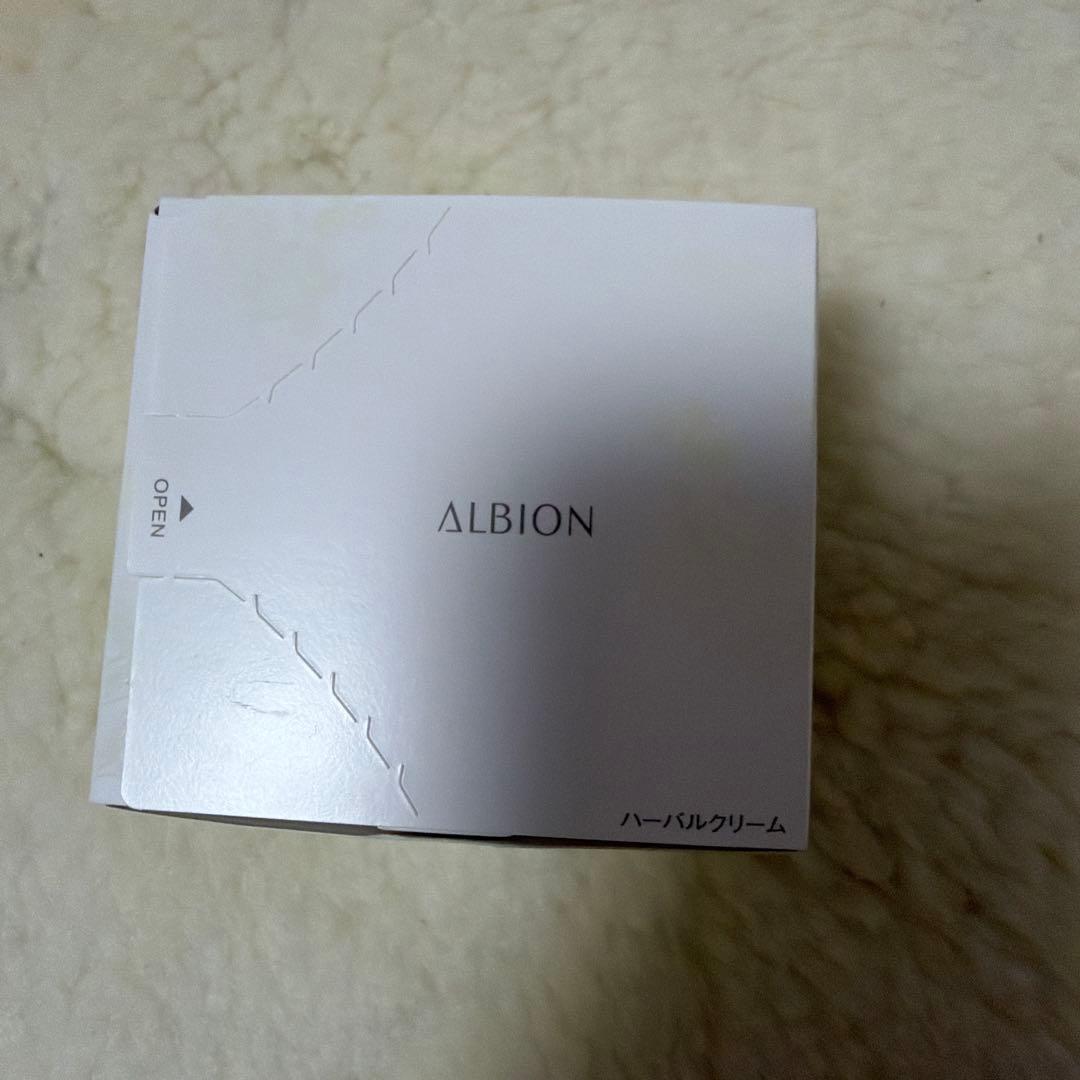 新品、未使用品！！ALBION ハーバルクリーム 40g