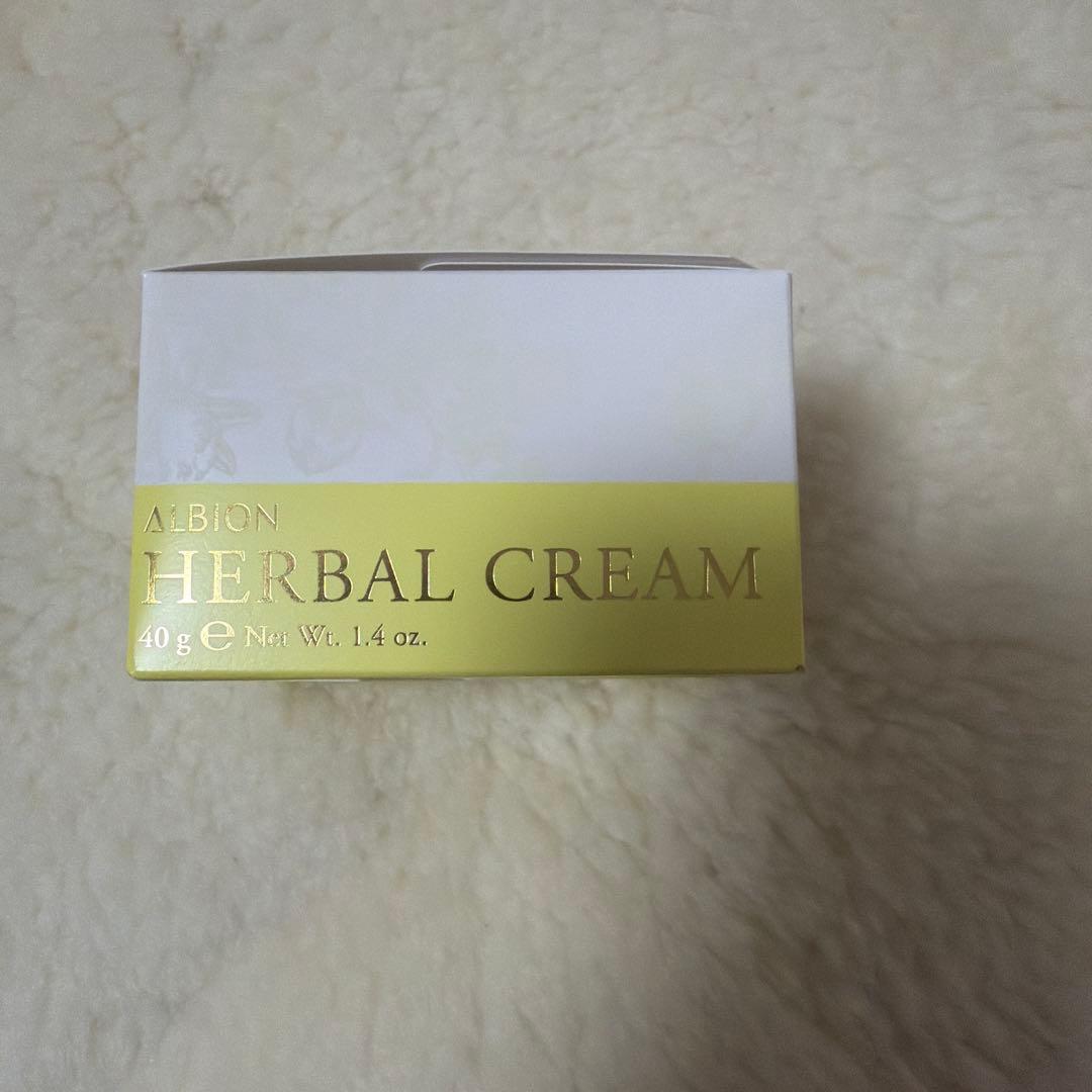 新品、未使用品！！ALBION ハーバルクリーム 40g