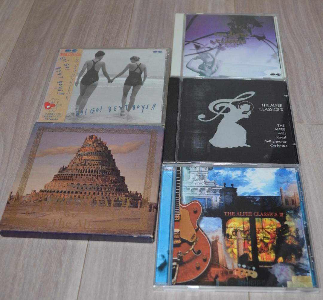 【hiroko】THE ALFEE CD 5枚セット