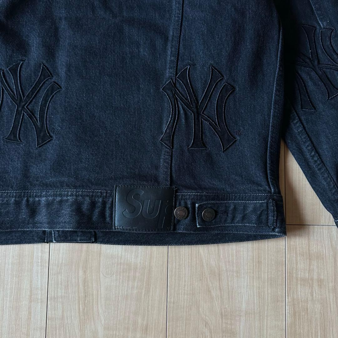 ジャケット・アウター Supreme New York Yankees Denim Jacket M