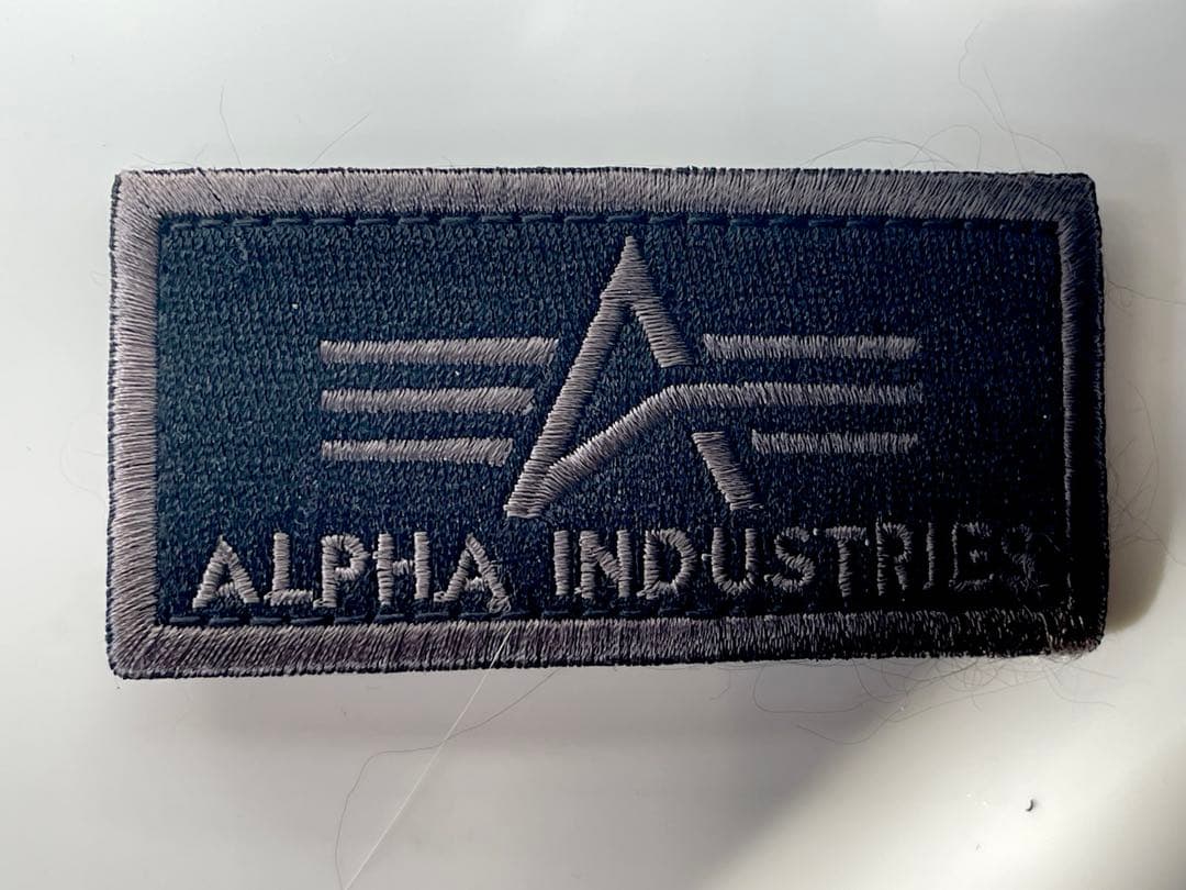 アルファ　ALPHA INDUSTRIES リブジャケット　L 黒　MA1
