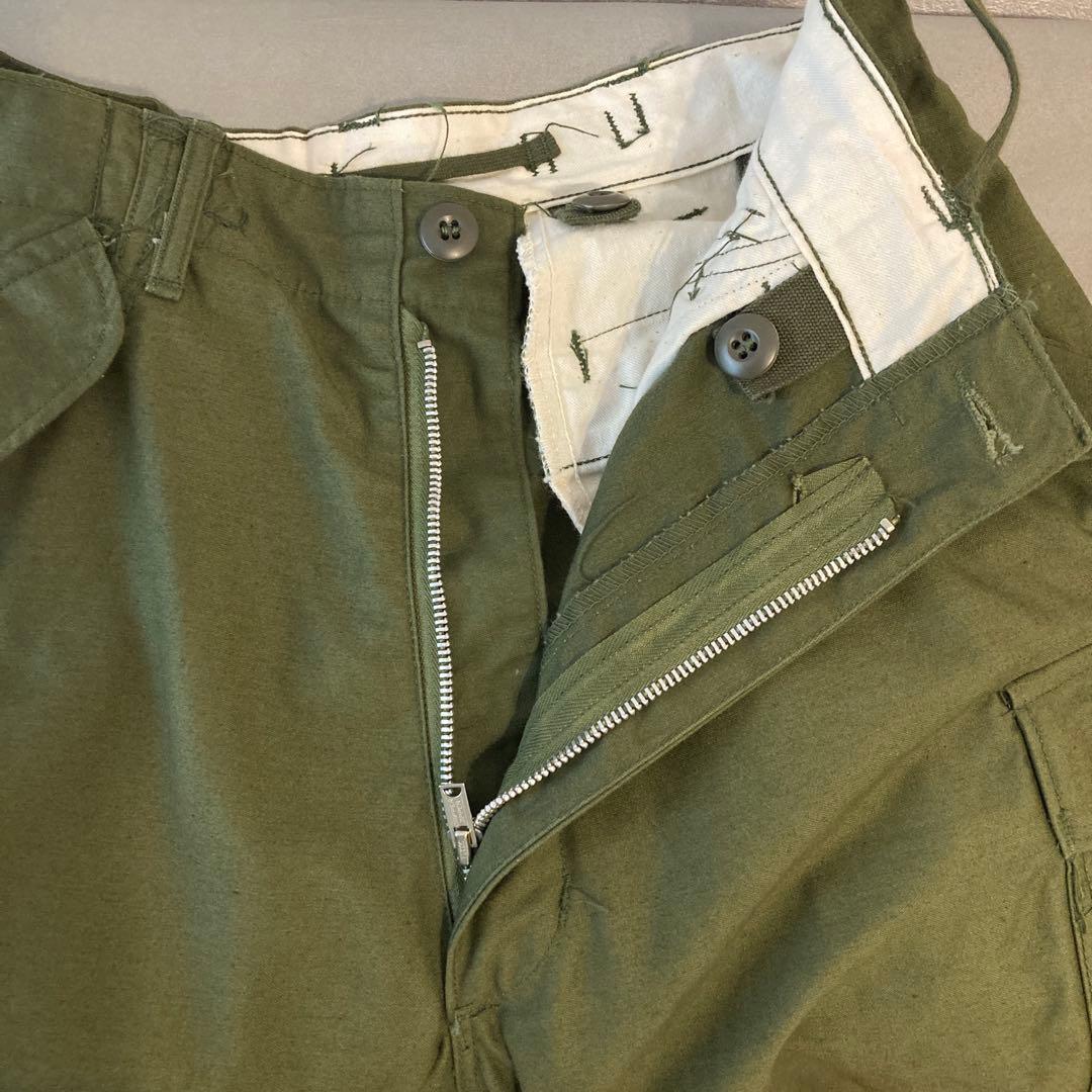 tk60s デッドストック　アルミジップ　M65　パンツ　アメリカ軍実物