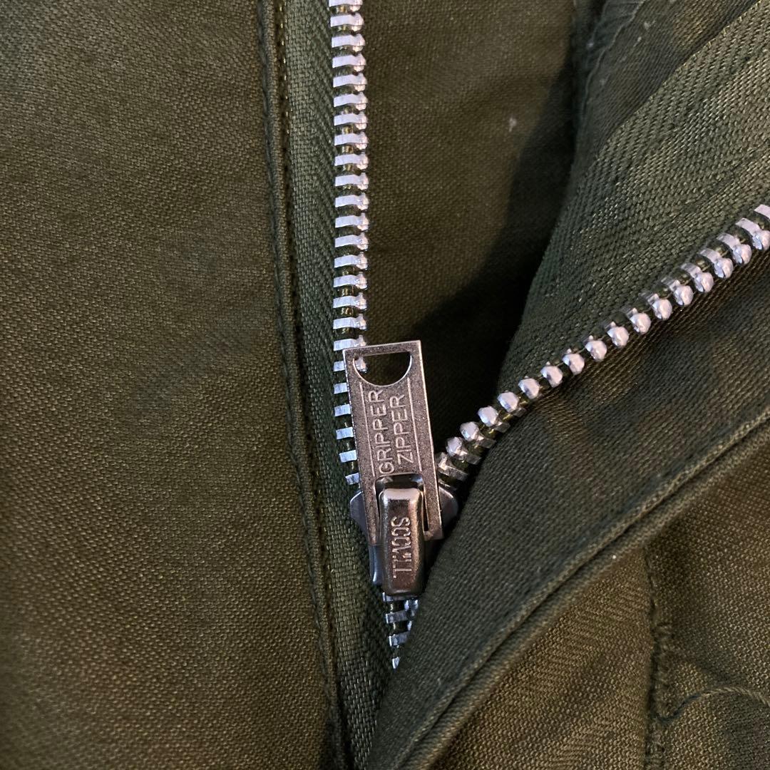tk60s デッドストック　アルミジップ　M65　パンツ　アメリカ軍実物