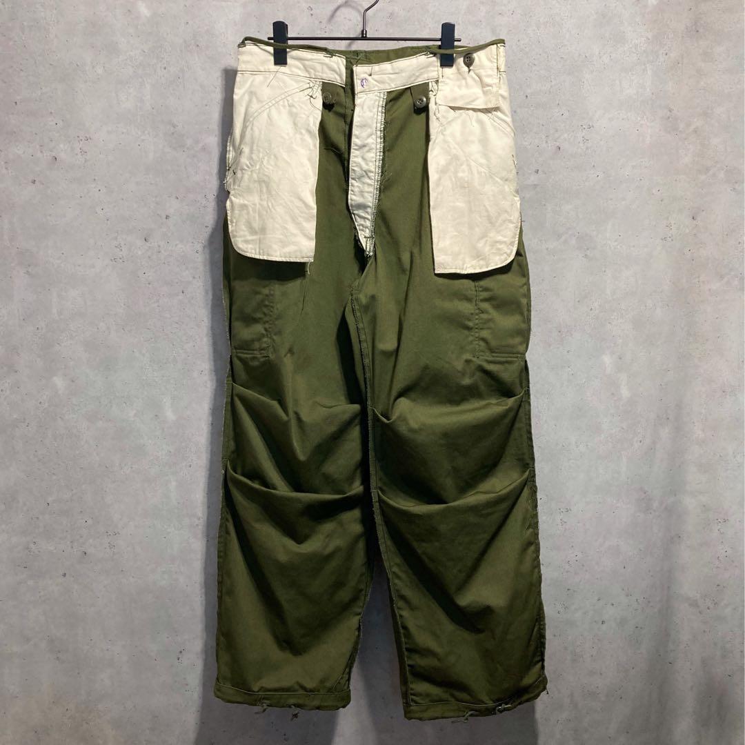 tk60s デッドストック　アルミジップ　M65　パンツ　アメリカ軍実物