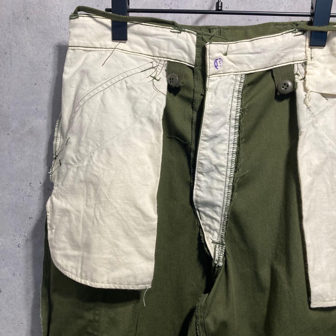 tk60s デッドストック　アルミジップ　M65　パンツ　アメリカ軍実物