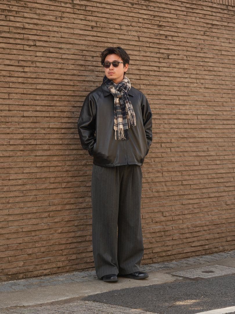 Schott ブラックレザージャケット M