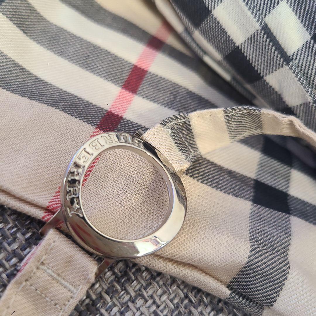 Burberry 折りたたみ傘 ベージュ・チェック柄