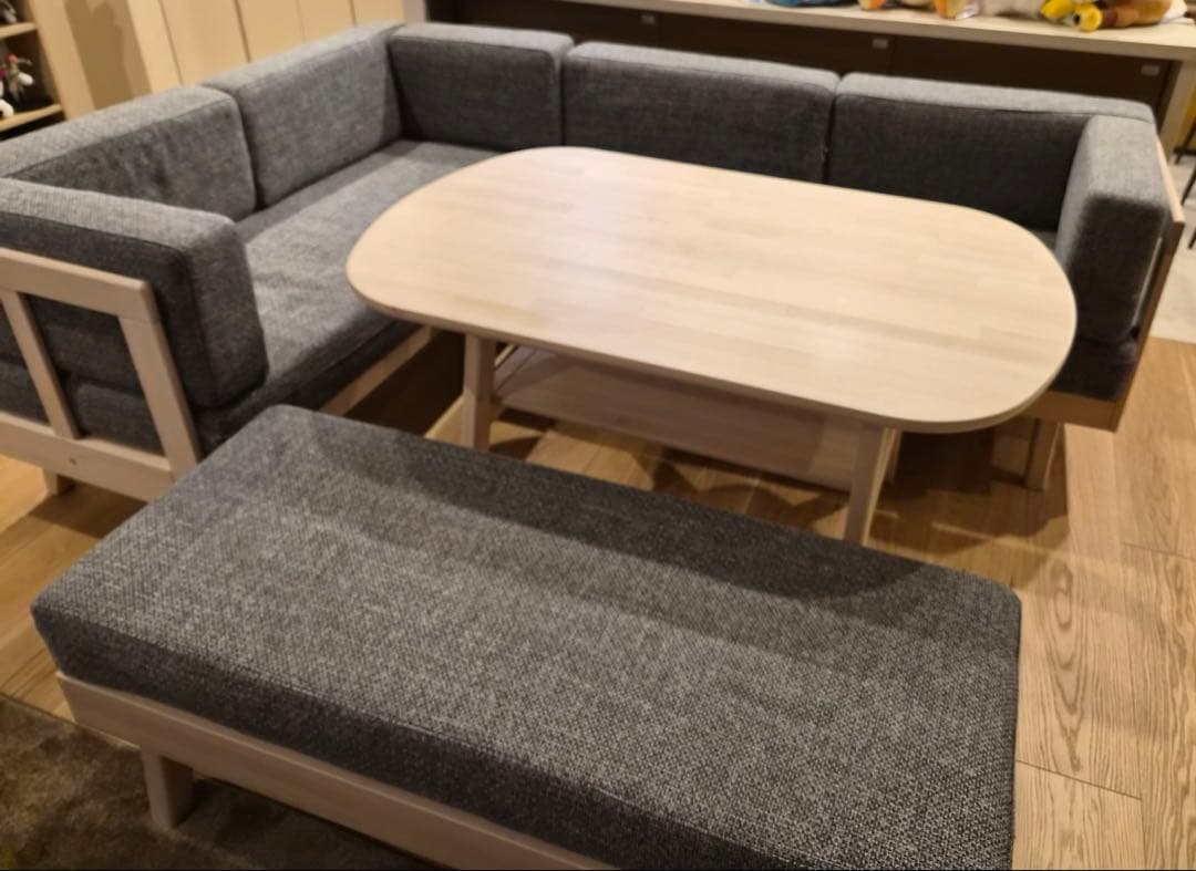 ケルシー【IKEA】HALVDAN ダイニングセット