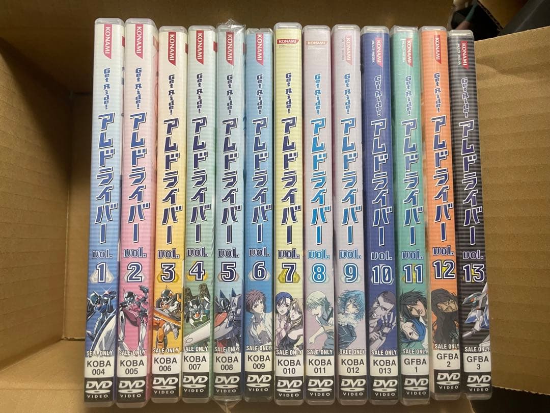 Get Ride!アムドライバー DVD全13巻