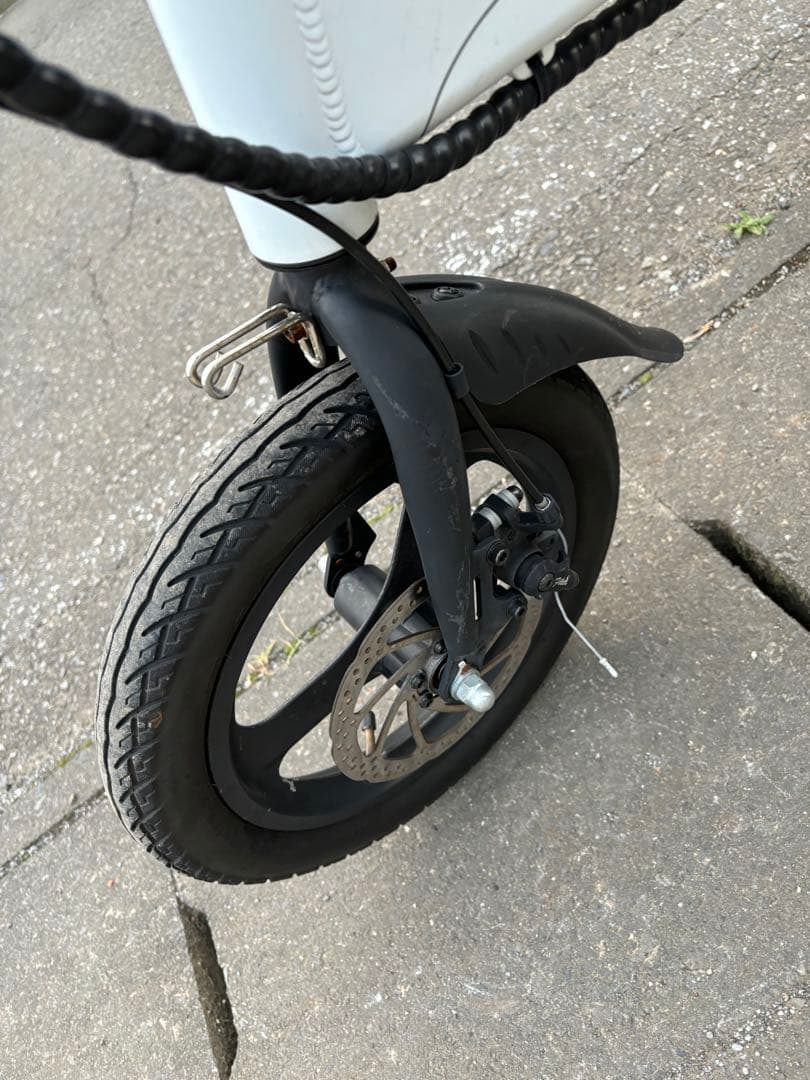 Hold On Q1 折りたたみ自転車 ホワイト