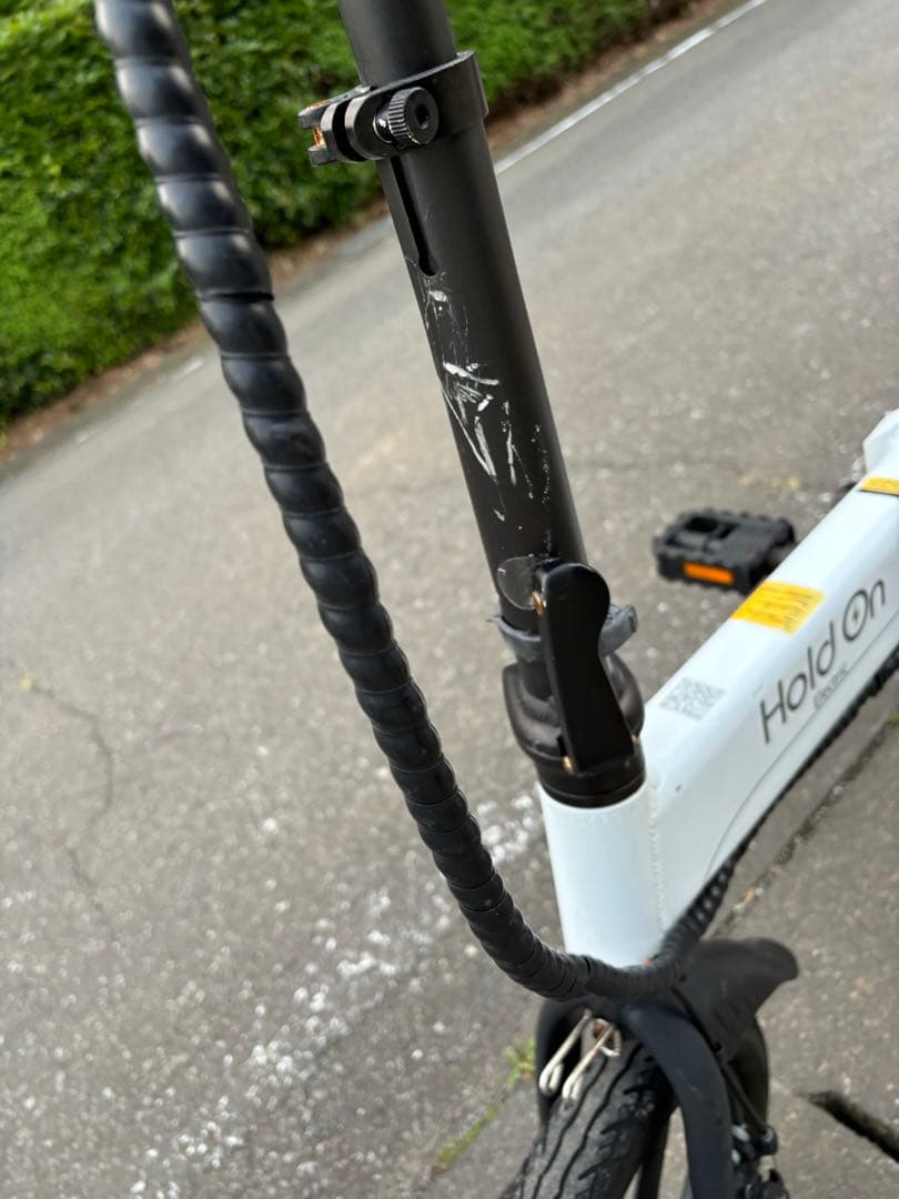 Hold On Q1 折りたたみ自転車 ホワイト