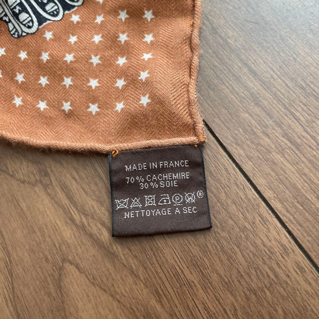 Hermès カシシル　バンダナ 箱付き