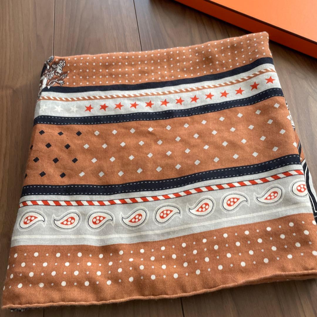Hermès カシシル　バンダナ 箱付き
