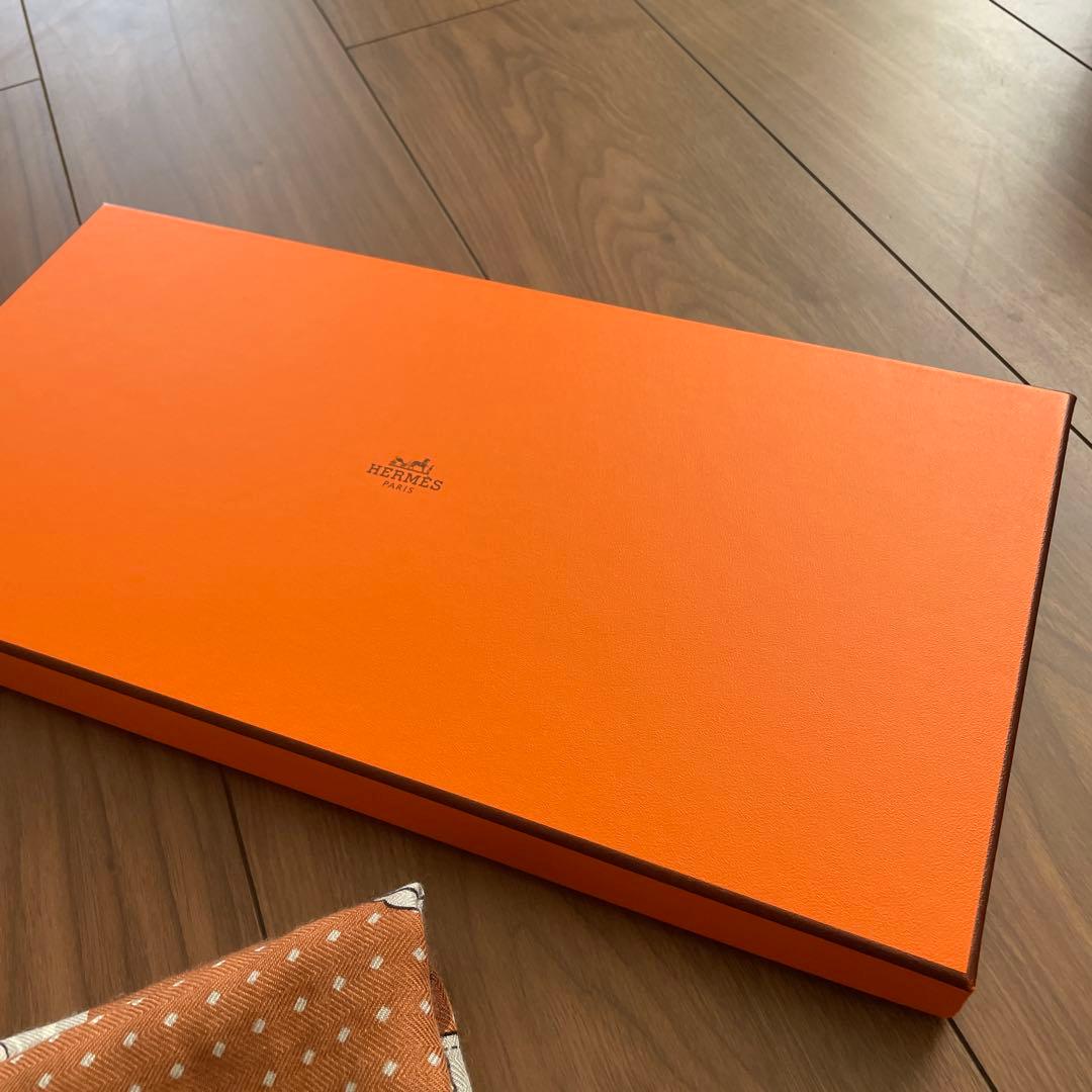 Hermès カシシル　バンダナ 箱付き