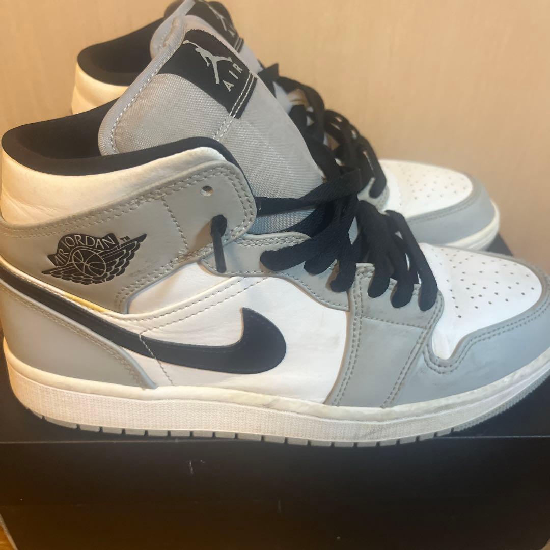 Air Jordan 1 グレー/ホワイト/ブラック ⭐️値下げ交渉アリ