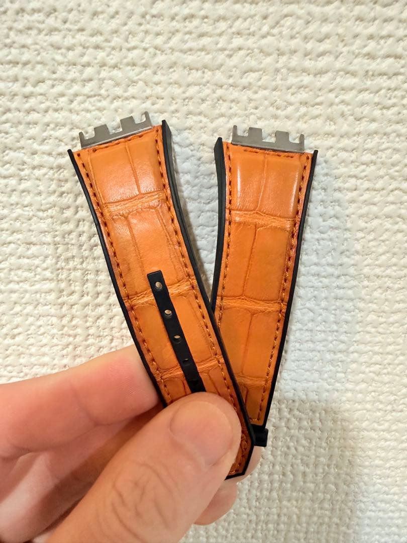 daiki様 純正 HUBLOT オレンジ 迷彩