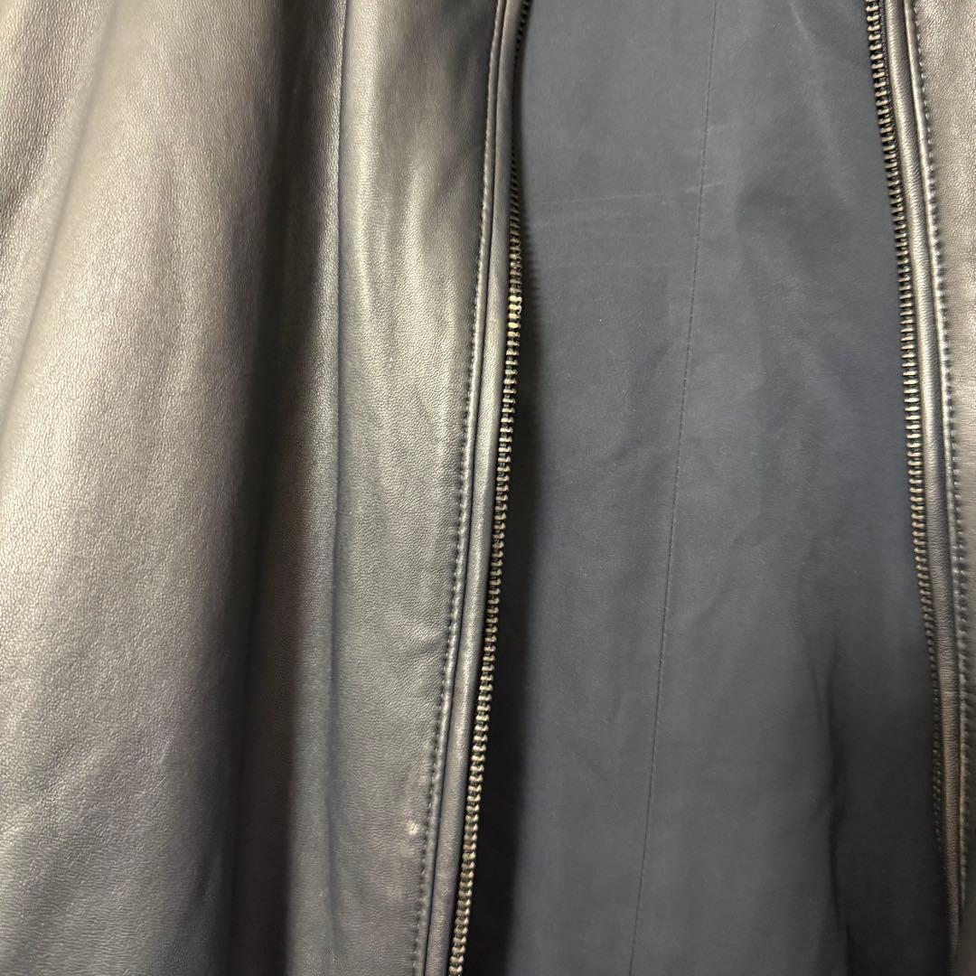 HUGO BOSS ヒューゴボス リバーシブルレザージャケット レザーブルゾン