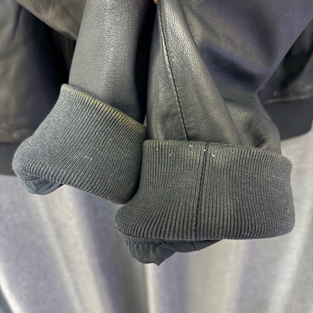HUGO BOSS ヒューゴボス リバーシブルレザージャケット レザーブルゾン