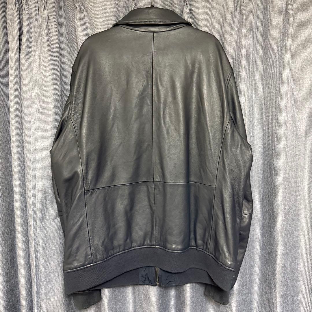 HUGO BOSS ヒューゴボス リバーシブルレザージャケット レザーブルゾン