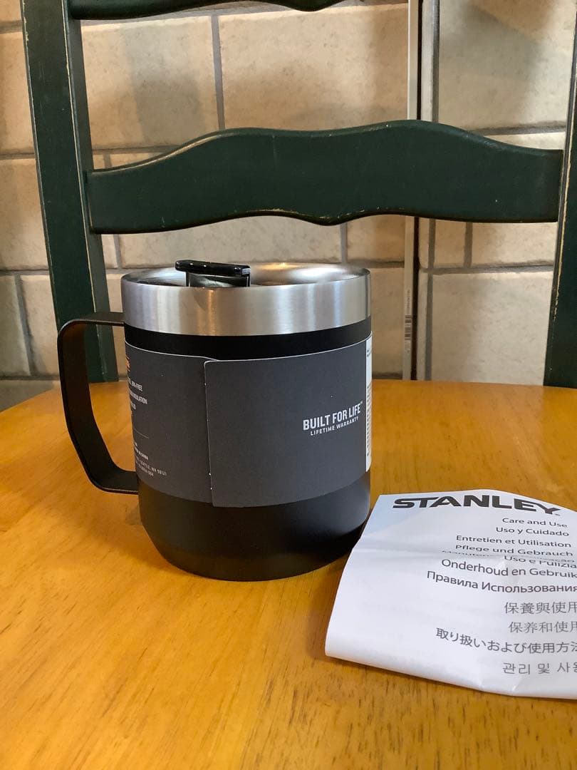 STANLEY CAMP MUG ブラック スタンレー　マグカップ黒