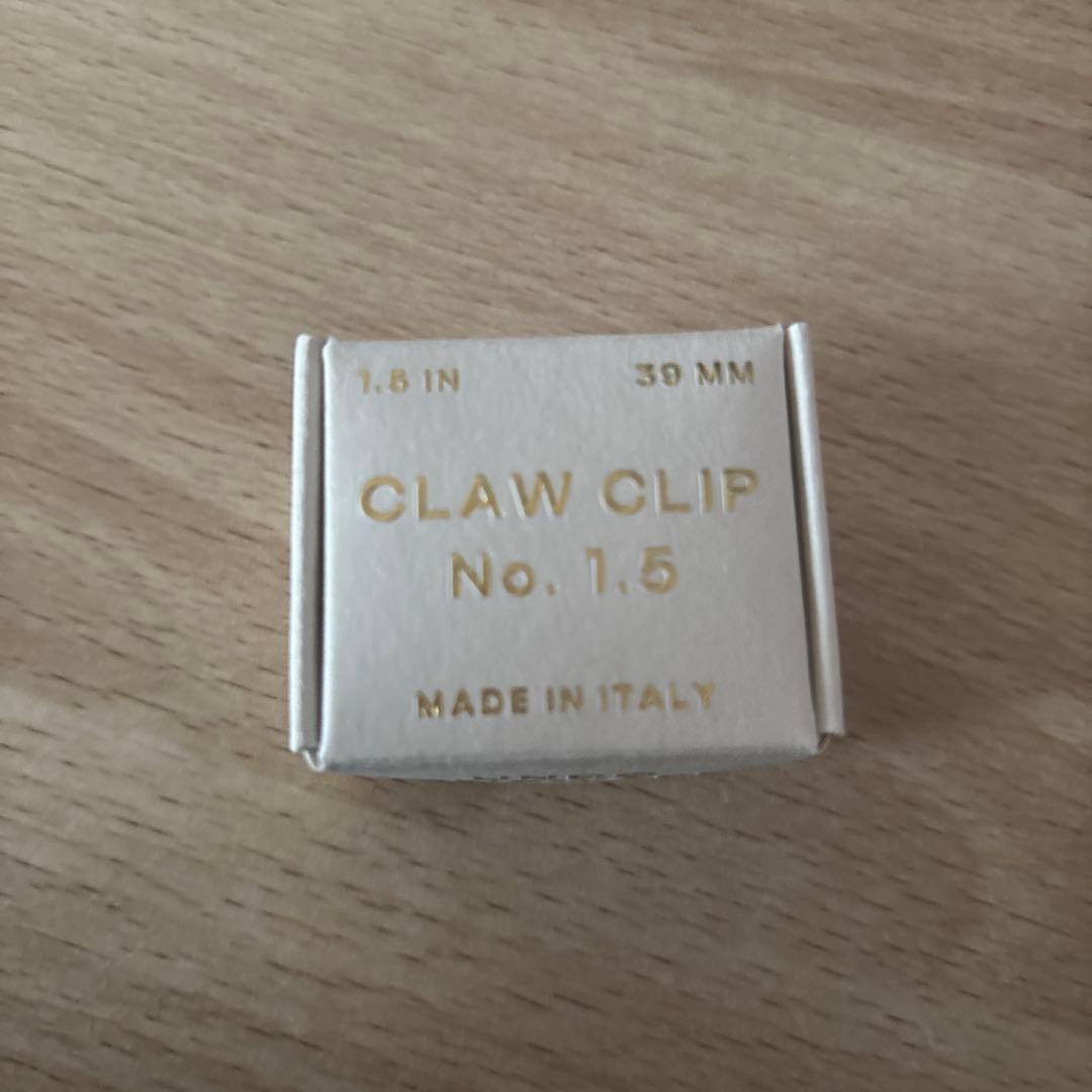 UNDO HAIRWARE CLAW CLIP No. 1.5 ヘアクリップ