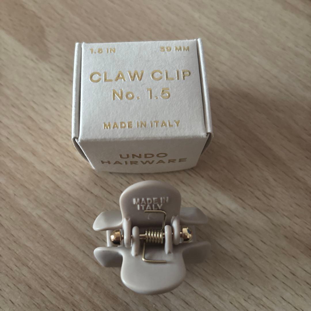 UNDO HAIRWARE CLAW CLIP No. 1.5 ヘアクリップ