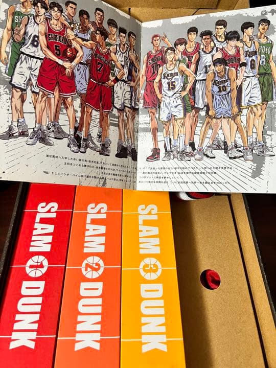 スラムダンク　DVDBOX、THE MOVIE DVD セット