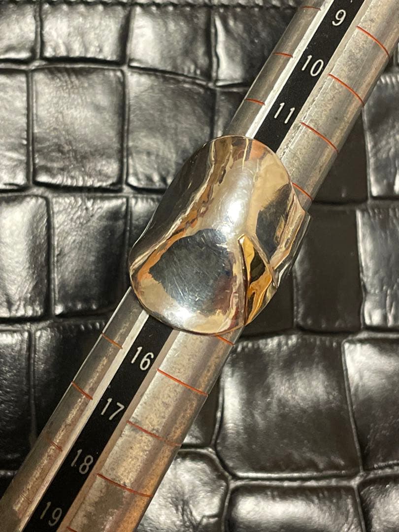 ◆感謝価格◆SILVER（シルバー925）×K20コンビリング◆