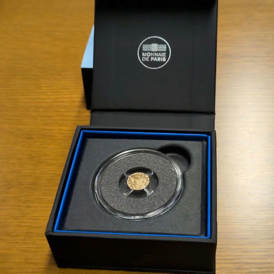 2025 フランス スヌーピー 75周年 プルーフ金貨