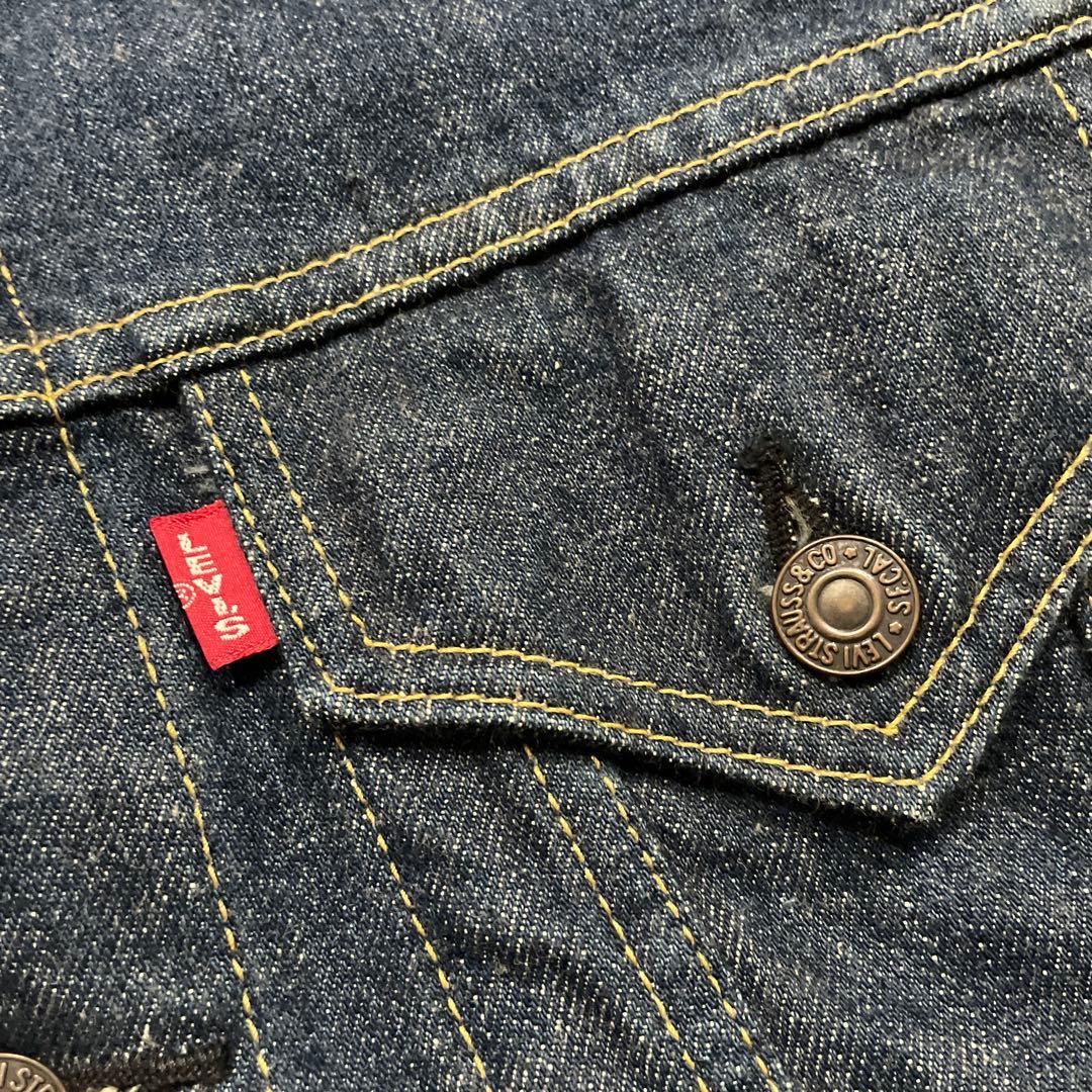 濃紺 90s 日本製 Levi's 71557 40 3rd デニムジャケット