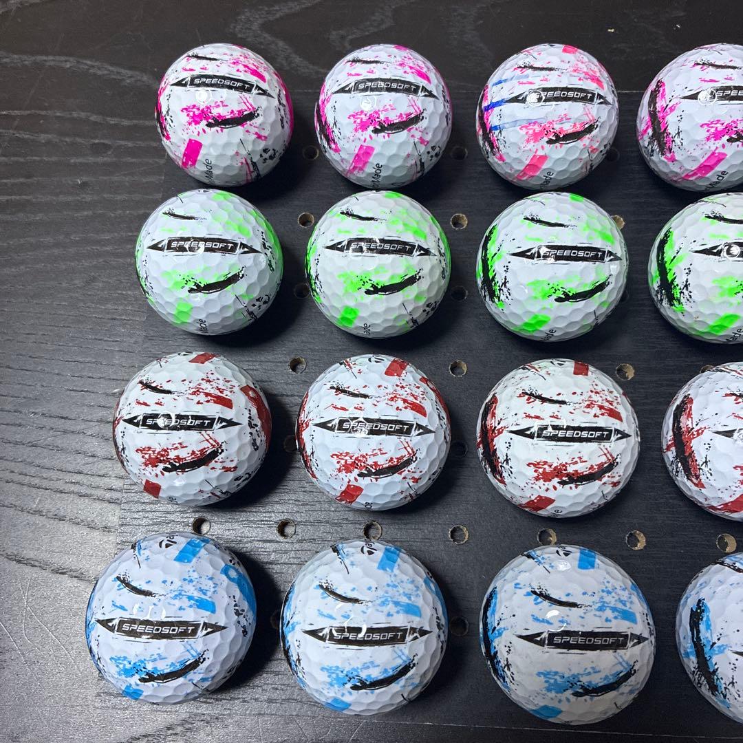 【美品】テーラーメイド SPEEDSOFT24球（132）　　　　　ロストボール