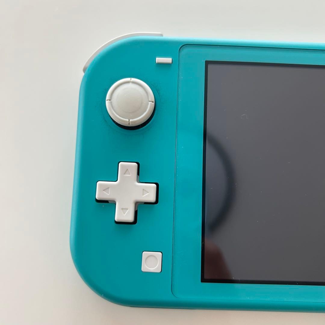 ジャンク品 Nintendo Switch Lite ターコイズ 箱あり