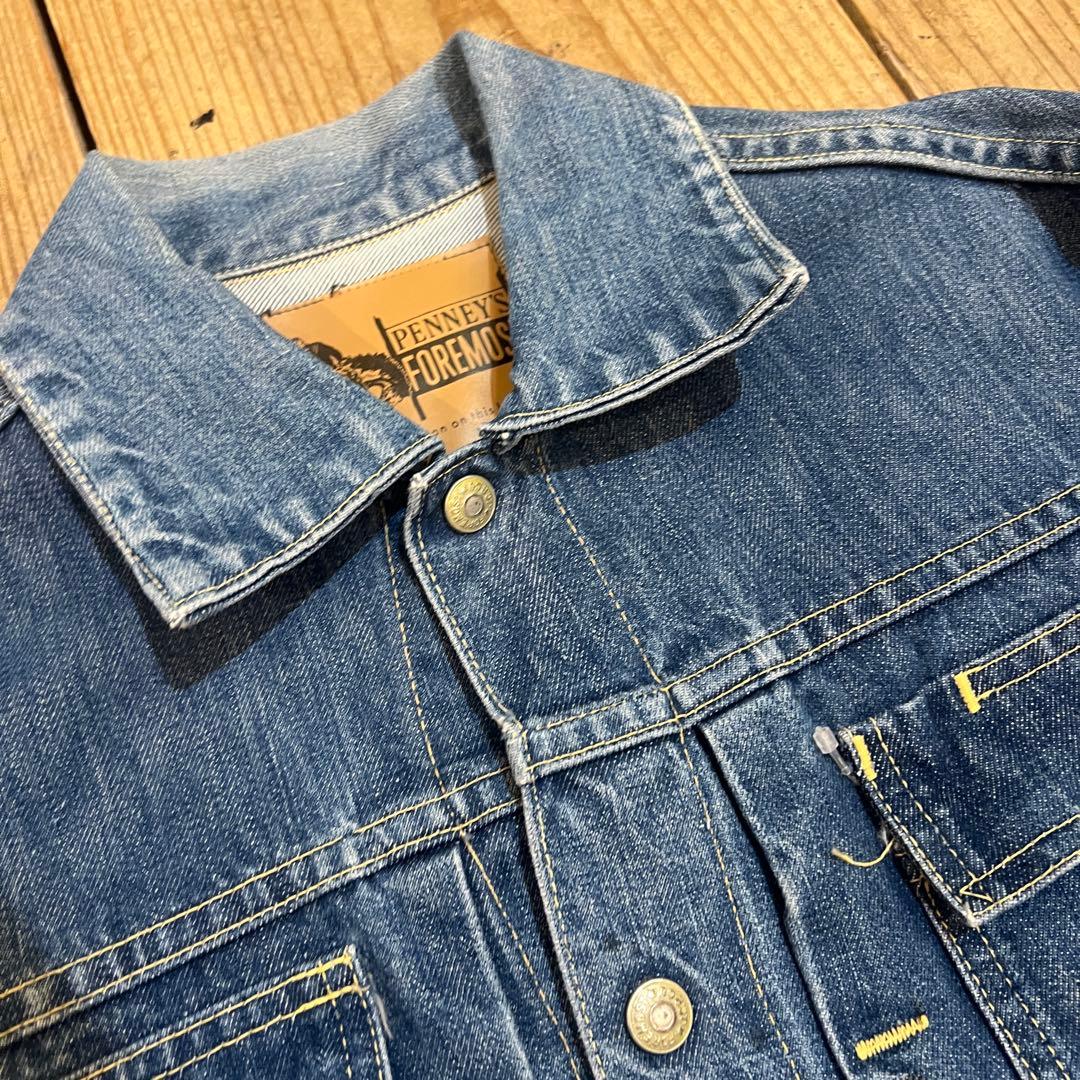 60年代 FOREMOST 2nd デニムジャケット jcPENNY