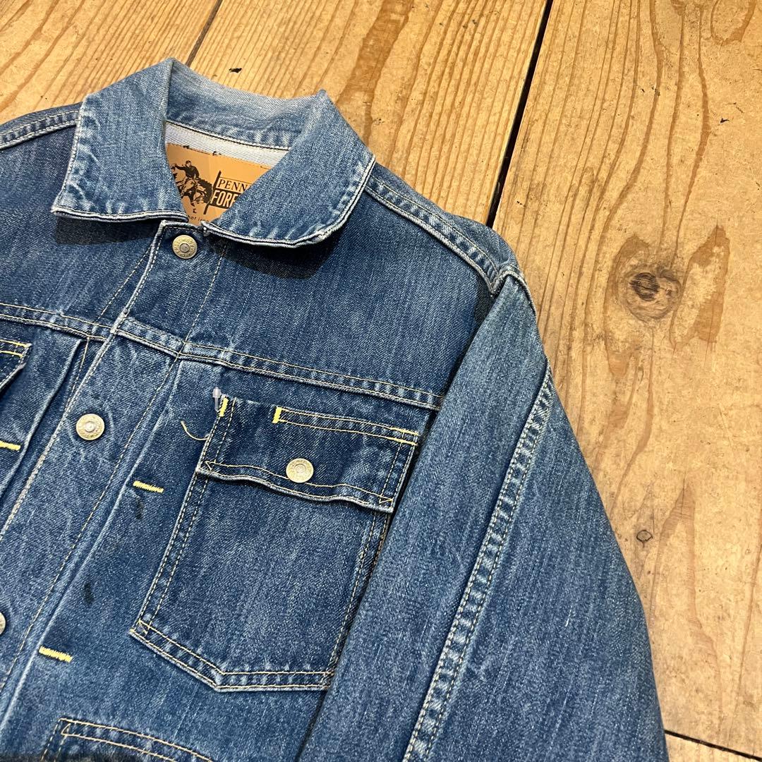 60年代 FOREMOST 2nd デニムジャケット jcPENNY