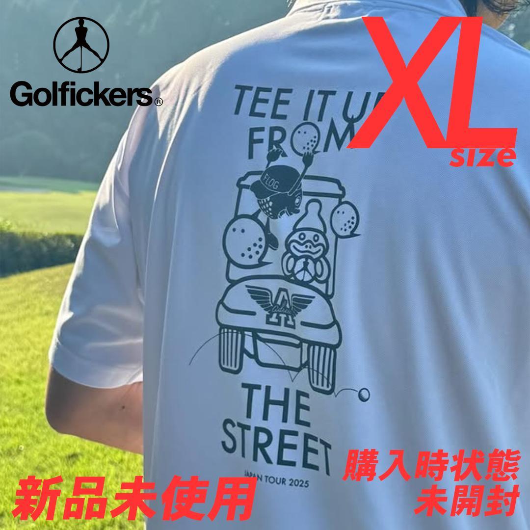 TEE it UP FROM THE STREET 限定ポロ ツアーコラボ 白