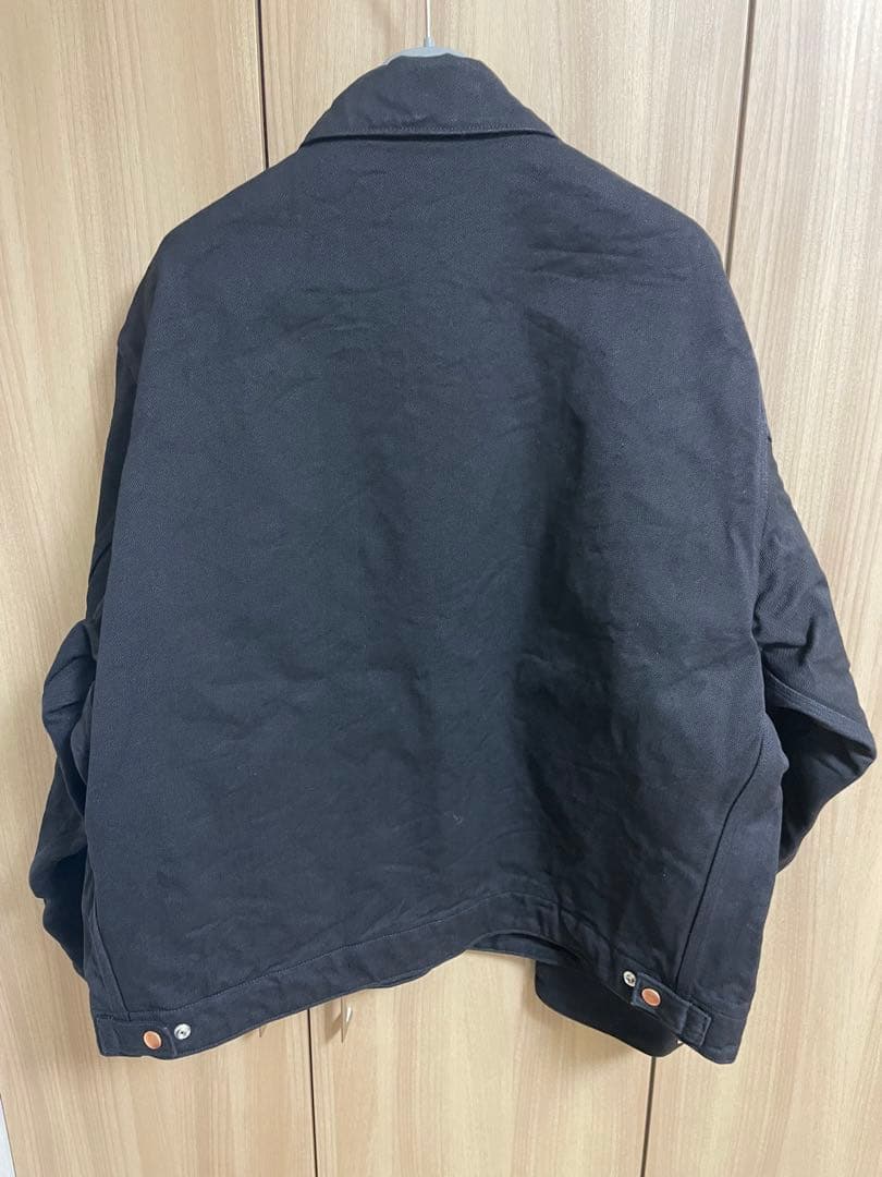26SS新品COMOLI デニムジップショートジャケットサイズ3 コモリ