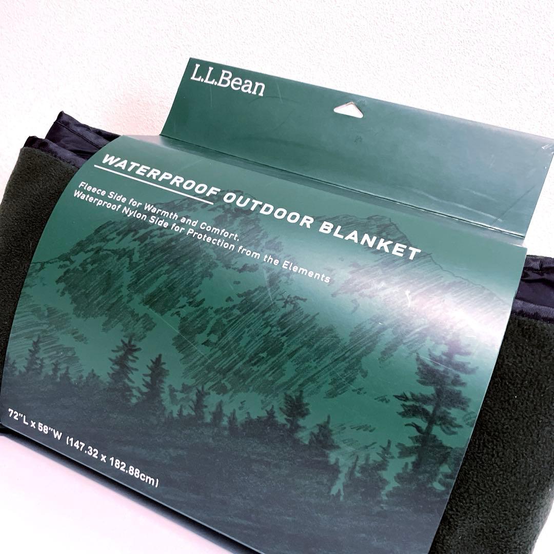 新品未使用！L.L.Bean ウォータープルーフ アウトドア ブランケット 防水