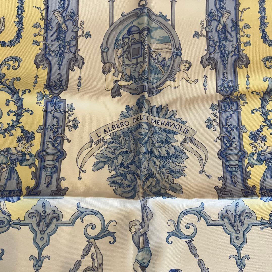 ETRO シルクスカーフ L'ALBERO DELLE MERAVIGLIE