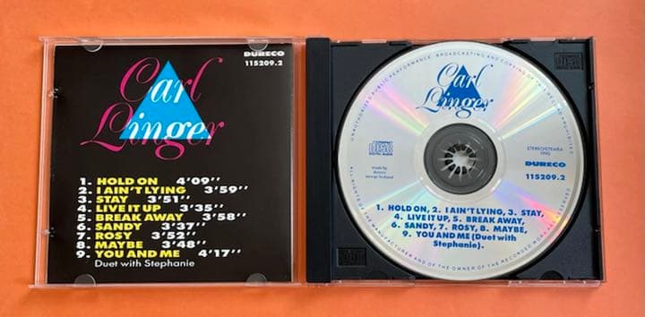 洋楽 CARL LINGER / BREAK AWAY