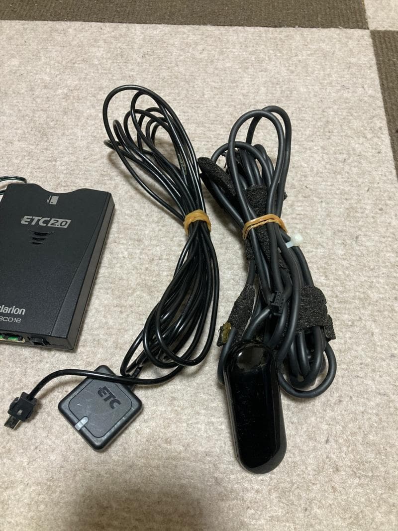 クラリオンETC2.0車載器DSC016、光ビーコンVCB016 セット