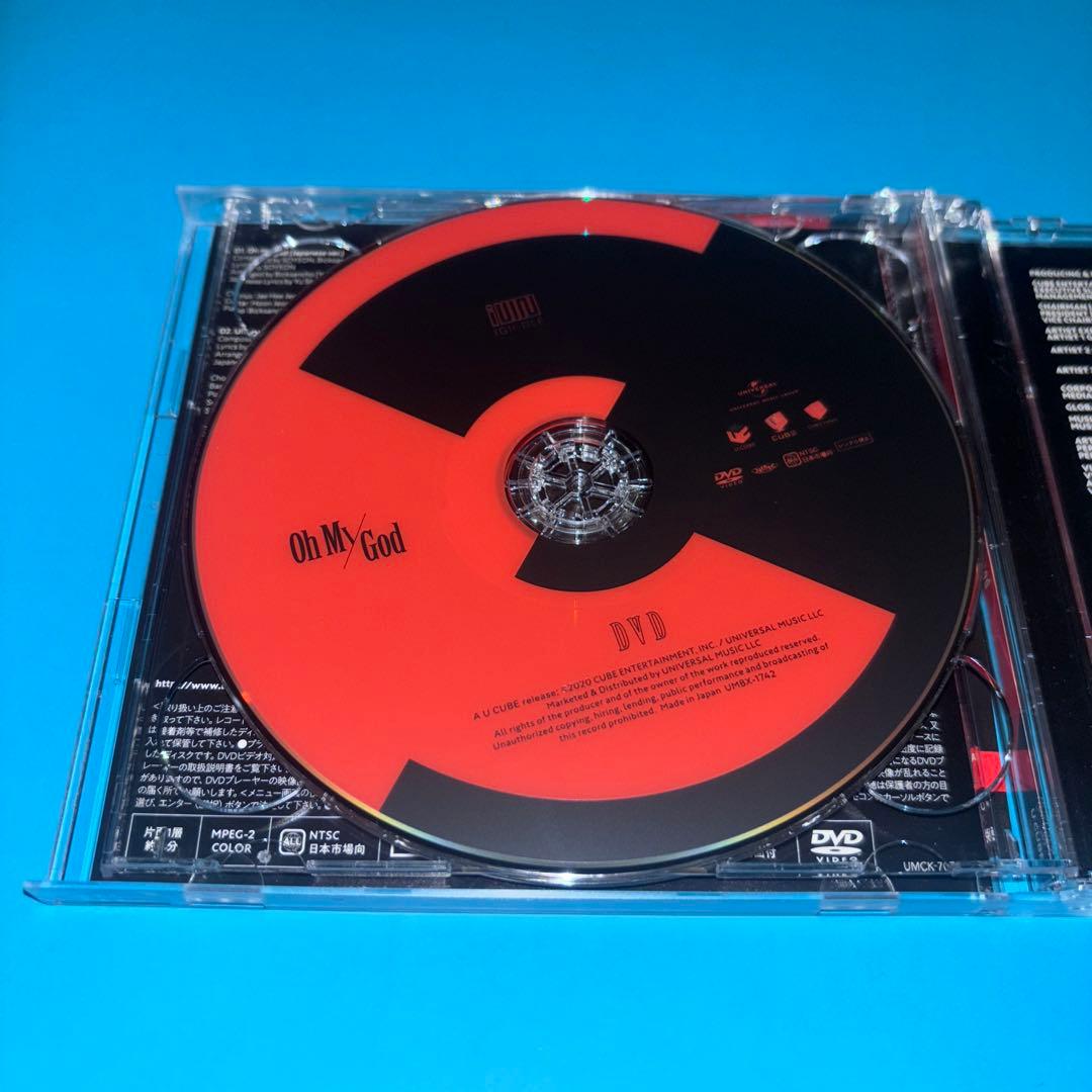 帯付き【初回A】(G) I-DLE Oh my god CD DVD