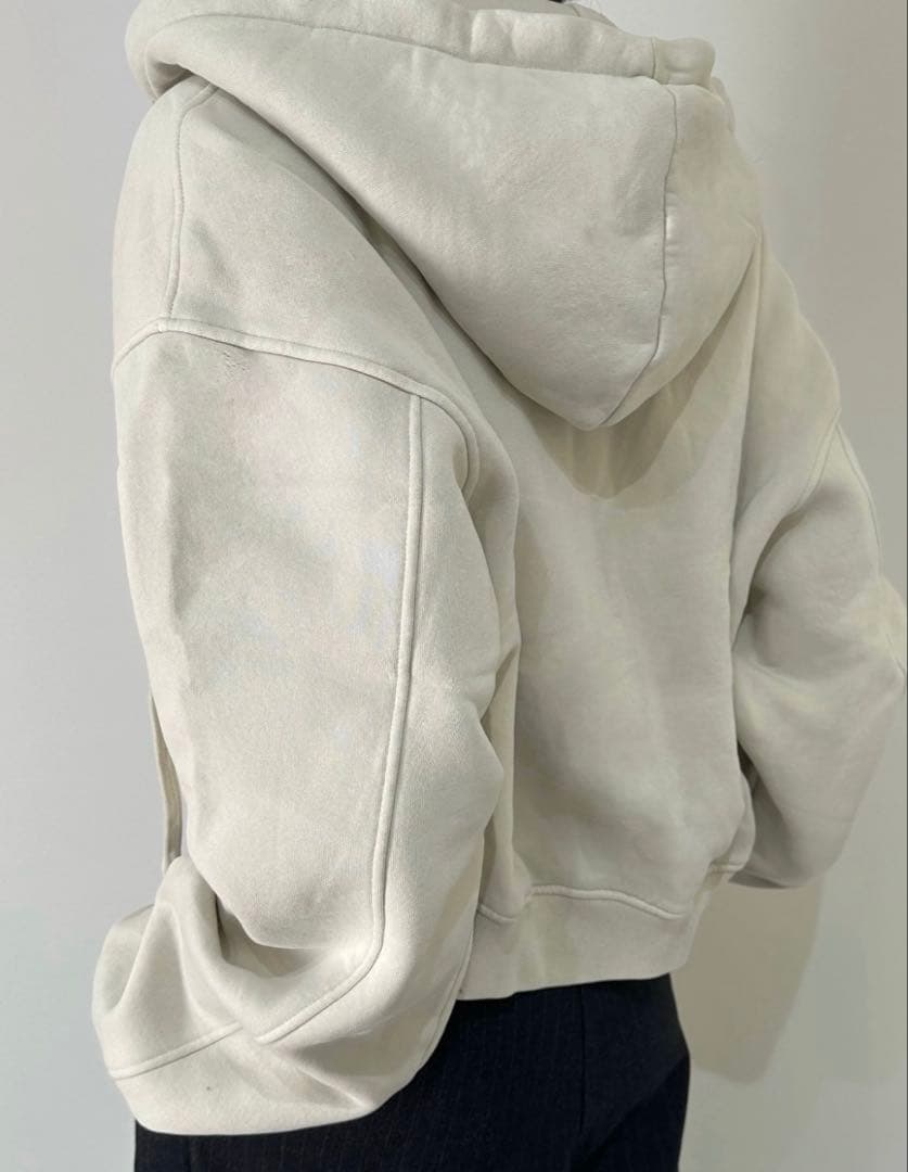 トップス efu VINTAGE SHORT HOODIE