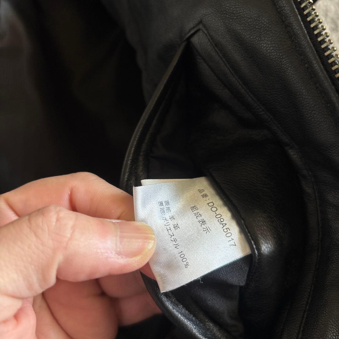 ジャケット・アウター y2k Sheep Leather single riders jacket