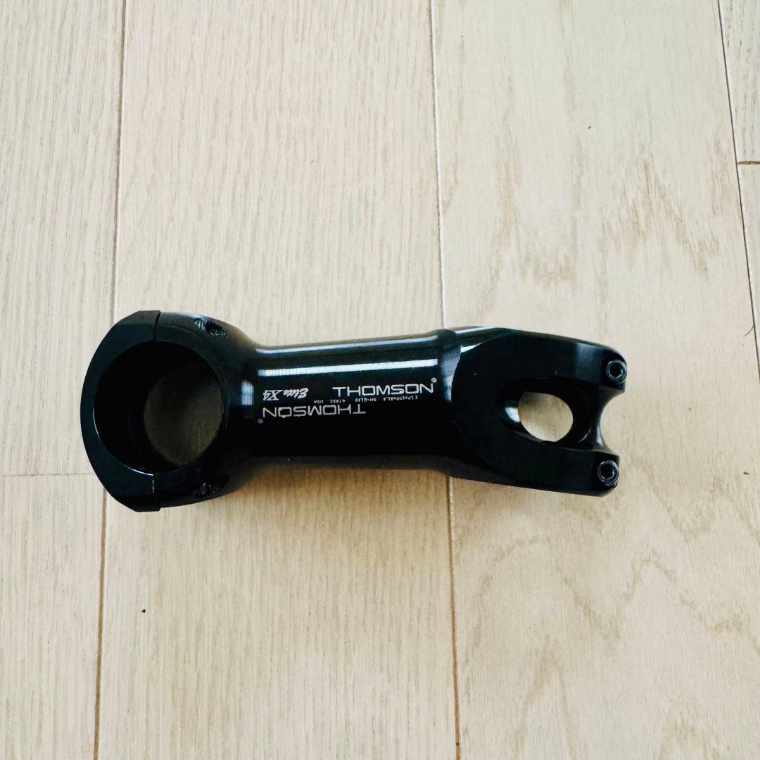 THOMSON Elite X4ステム 0° 31.8mm ブラック 100mm