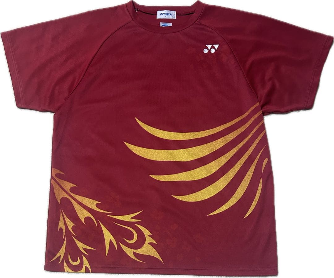 【YONEX】日本代表モデル 鳳凰 紅 L バドミントン　東京オリンピック