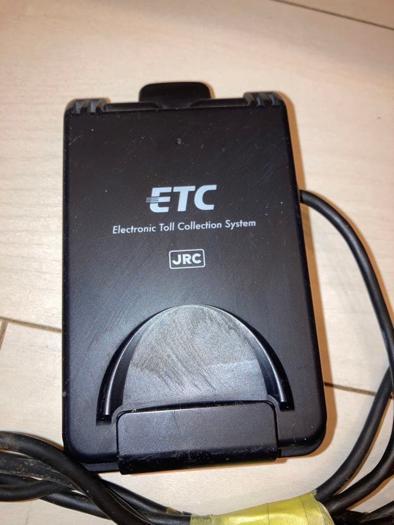 バイク用ETC JRM-12 二輪用ETC車載器　JRC 日本無線 一体型